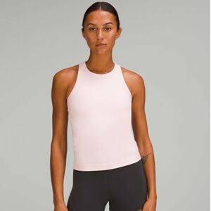 Lululemon Align Waist-Length Racerback Tank Top Strawberry Milkshake Size 2